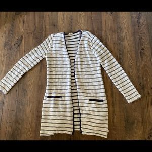 Striped cardigan